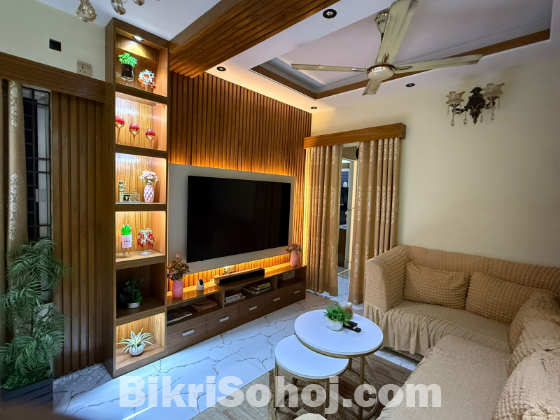 1500 sqft Fully Furnished Ready Flat Sale